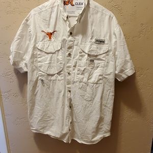 Men's Columbia PFG Longhorns Size M